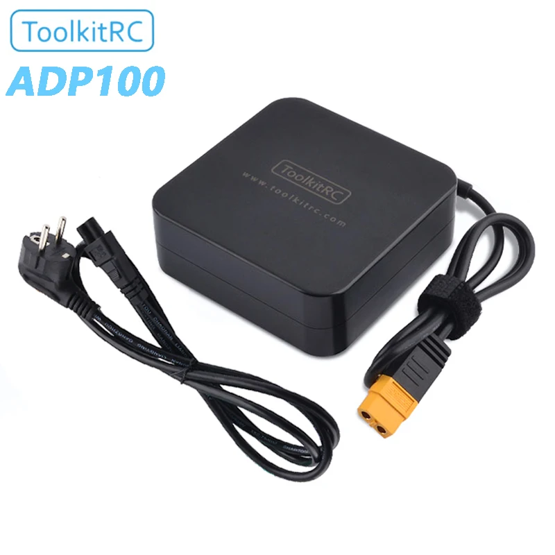 Skyrc B6 Neo Smart Charger - ToolkitRC-Adaptateur d'alimentation de charge ADP100, 100W,