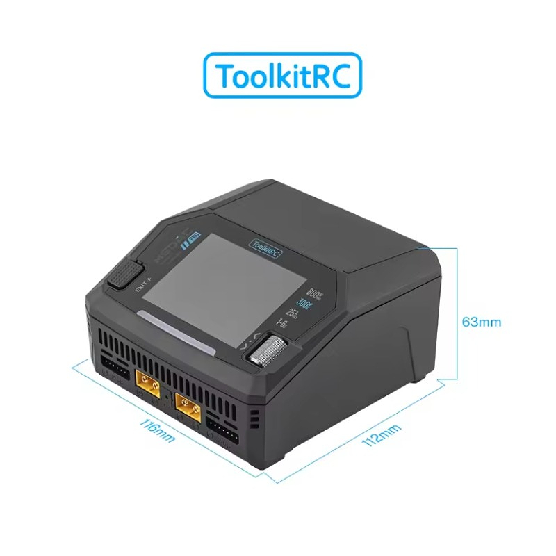 Chargeur intelligent double ca - Toolkitrc M6Dac Smart Charger avis et prix