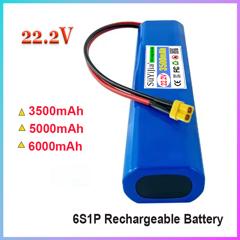 Batterie Li-ion rechargeable h - 6S Lipo Battery 22.2V 5000Mah avis et prix